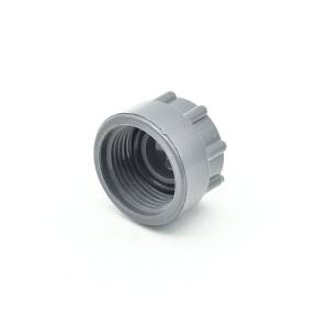 Hart-PVC Abschluss-Deckel mit O-Ring. 1" IG