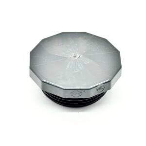 Hart-PVC Abschluss-Stopfen mit O-Ring. 1 1/2" AG