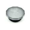 Hard PVC end plug with O-ring. 1 1/2" male thread
