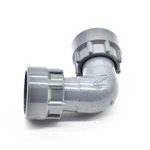Hart-PVC Teleskop-Verschraubung Winkel 1" IG x...