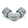 Hard PVC telescopic screw connection, angle, 1" female thread × 1" female thread PN10