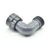 Hard PVC telescopic screw connection, angle, 1" male thread × 1" female thread PN10