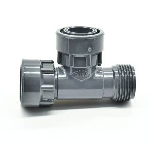 Hard PVC telescopic screw connection distributor for 1...