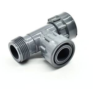 Hard PVC telescopic screw connection distributor for 1...