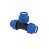 T-Stück 40 mm 90° egal Poliext PN16 PP-Fitting Klemmverbinder, Verschraubung für PE-Rohr
