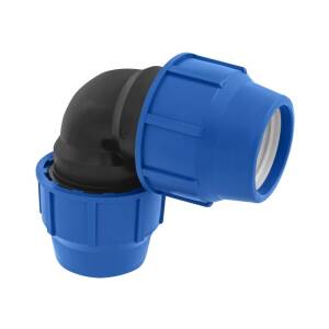Winkel 75 mm 90° egal Poliext PN16 PP-Fitting...