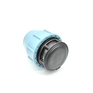 Endstopfen UNIDELTA ø 63 mm., PN 16, Klemm-Fitting.
