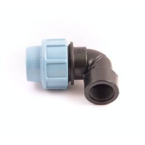Winkel 90° mit IG ø 32 x 1/2" Unidelta...