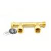 T-Stück für 2 Ventile 1" AG x 3 x 1" IG.  212