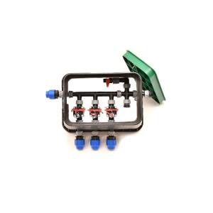 Plug&Rain ECO Boîtier à 3 vannes Hunter PGV, 32 mm (1")