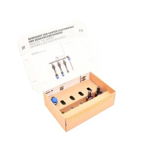 2er-Ventilverteiler mit Hunter PGV, 25 mm (3/4") Plug&Rain Eco