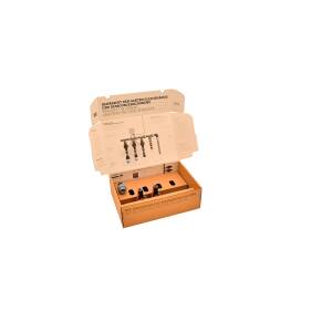 Plug&Rain EXPERT 2-way valve manifold with Hunter PGV with flow regulation and compressed air connection, 25 mm (3/4")