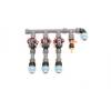 3er-Ventilverteiler mit Hunter PGV mit Durchflussregulierung und Druckluftanschluss, 25 mm (3/4") Plug&Rain Expert