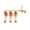 3er-Ventilverteiler mit Hunter Messing Ventil und Messing-Verbindern, 32 mm (1") Plug&Rain Premium