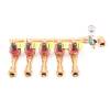 5er-Ventilverteiler mit Hunter Messing Ventil und Messing-Verbindern, 32 mm (1") Plug&Rain Premium