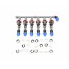 6er-Ventilverteiler mit Hunter PGV, 25 mm (3/4") Plug&Rain Eco