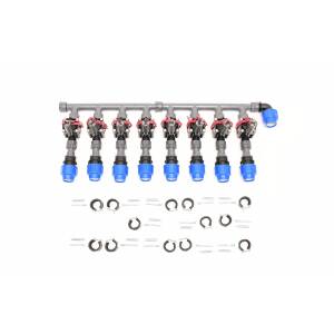 8-valve manifold with Hunter PGV, 32 mm (1") Plug&Rain Eco