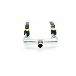 1/2" AG Wasserhahnanschlussverteiler mit 2...