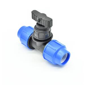 Clamp connector ball valve 32mm