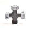 Solenoid valve fitting Tavlit - cross - piece (3 x 1" IT, 1 x 1" ET)