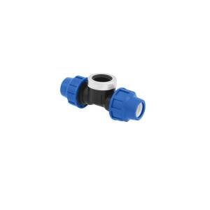 T-Stück 20 mm x 3/4" IG Poliext PN16 PP-Fitting...