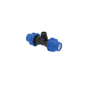 T-Stück 20 mm x 1/2" AG Poliext PN16 PP-Fitting...