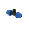 T-Stück 32 mm x 1" AG Poliext PN16 PP-Fitting Klemmverbinder, Verschraubung für PE-Rohr