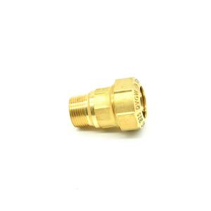 Messing Schraubfitting für PE-Rohr Anschluss...