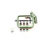 3er-Ventilbox Hunter PGV mit 9V DC Impulsspule, Durchflussregulierung und Druckluftanschluss, 25mm (3/4") Plug&Rain Expert