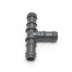 T-piece connector for PE pipe 1/2&quot; (13mm ID)