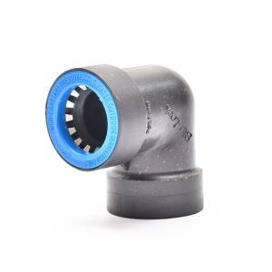 Angle "Blu-Lock" ø 24 x 24 mm. Blu-Lock 37374 10er SparPack