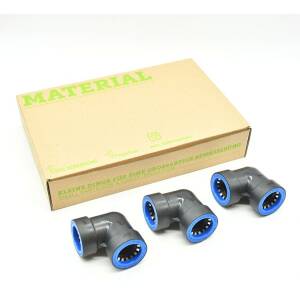 Angle "Blu-Lock" ø 24 x 24 mm. Blu-Lock 37374 10er SparPack