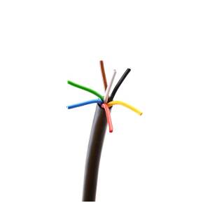 7-adriges Premium Steuer-Kabel Bewässerung 75 m