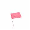 Sprinkler position marker flag, black on bright red [pack of 10]