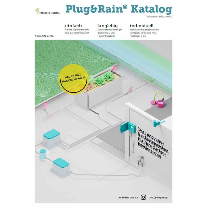 Katalog Plug&Rain - Bewässerungslösungen für Rasen, Beete...