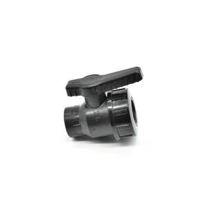 Robinet à boisseau sphérique Bucchi en PP, 1" IG × 1" IG, joint détanchéité EPDM