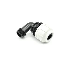 Winkel 90° Anschluss Spiralschlauch DN25 x 1”...