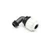 Bucchi connection angle spiral hose, DN25 × 1" AG