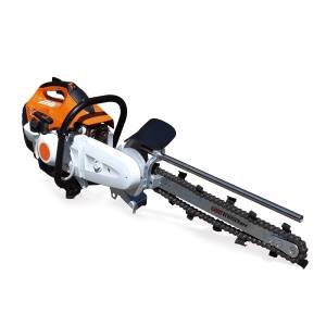 Géotracteur Georrencher avec Stihl TS420,...
