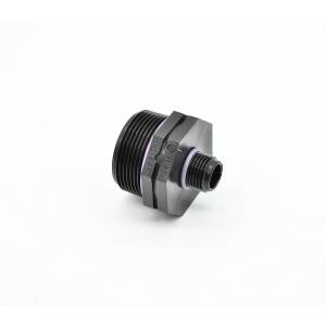 Doppelnippel reduziert 1 1/2" x 1/2" mit O-Ring