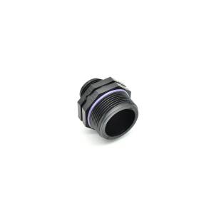 Reduced double nipple, 1 1/2" female thread × 1" female thread with O-ring