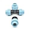 Abzweigset 1" Dauerdruckleitung (T-Stück + Endstück 32 mm)
