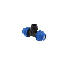 T-piece 16 mm x 3/4" AG Poliext PN16 PP fitting...