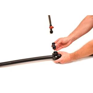 Plug&Rain Tropfrohrbewässerung 250 m² - Folientunnel Netafim DripNet 225 m