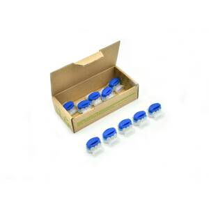 Elektroverbinder EXPERT wasserdicht blau 10er Pack