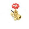 Ball valve 1" female thread with compressed air connection 272