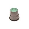 DVS irrigation valve box, round, small, 24.3 cm × 22.9 cm