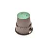 DVS irrigation valve box, round, small, 24.3 cm × 22.9 cm