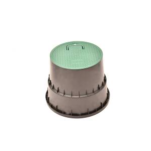 DVS irrigation valve box, round, large, 33.6 cm ×...