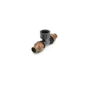 T-connector ø 16 x 3/4 female thread x 16 mm